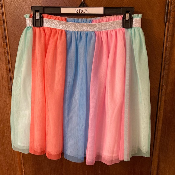 Cat & Jack Multicolored Net Tutu Skirt, sz XL (14/16) - Picture 2 of 4